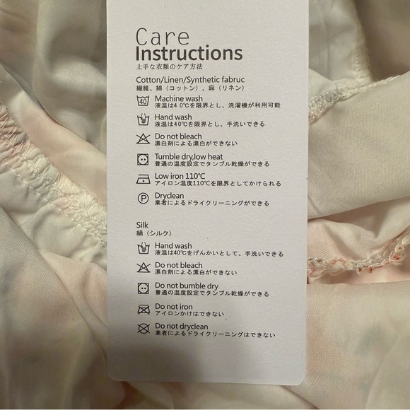 Orange and White Floral Scoop Neck Sundress - Picture 7 of 7